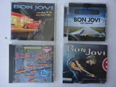 BON JOVI : CD Albums , rock, 15 forskelige CDer , pris per styk :