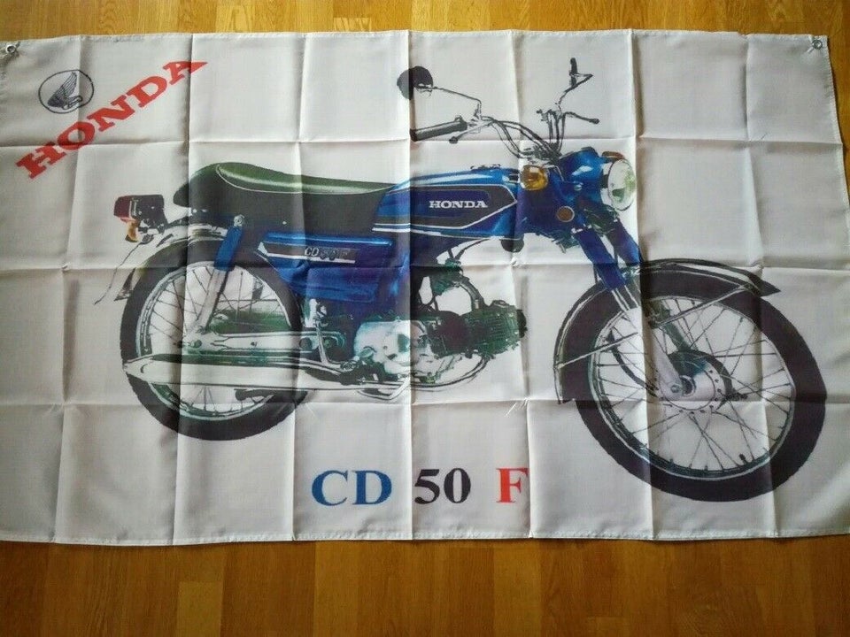 Honda honda cd50, honda dax banner 150-90cm 300kr Køb , 2020