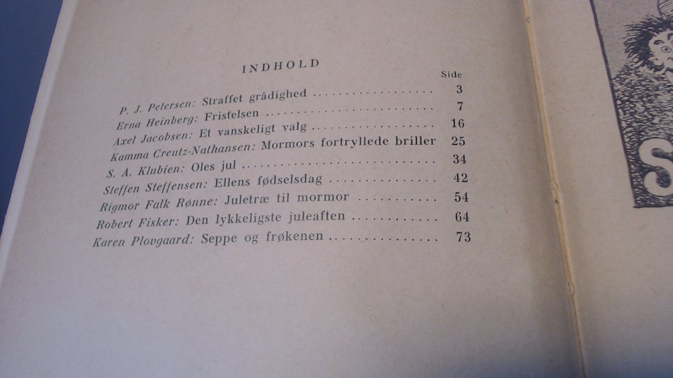 Den lille ( Jule ) historiebog 1954