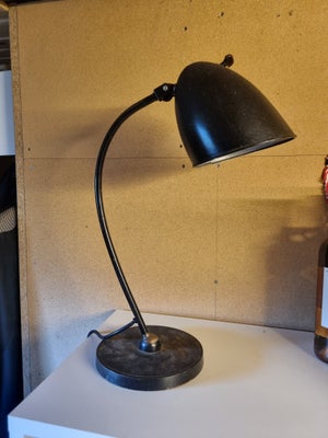 Anden arkitekt, Hala32, bordlampe, Superfed bordlampe fra tyske HALA model 32 fra 1930erne.  God pat