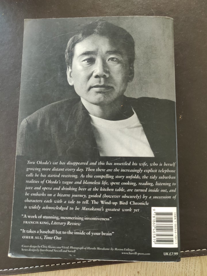 The wind-up bird Chronicle, Haruki Murakami, genre: roman