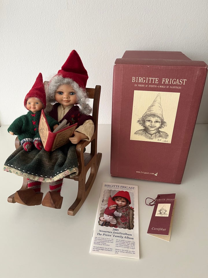 Julepynt, Birgitte Frigast nisse Bedstemor Maren og