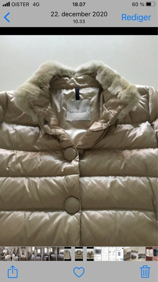 Dynejakke, str. 42, Moncler