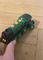 33593 stort grønt batteridrevet lokomotiv