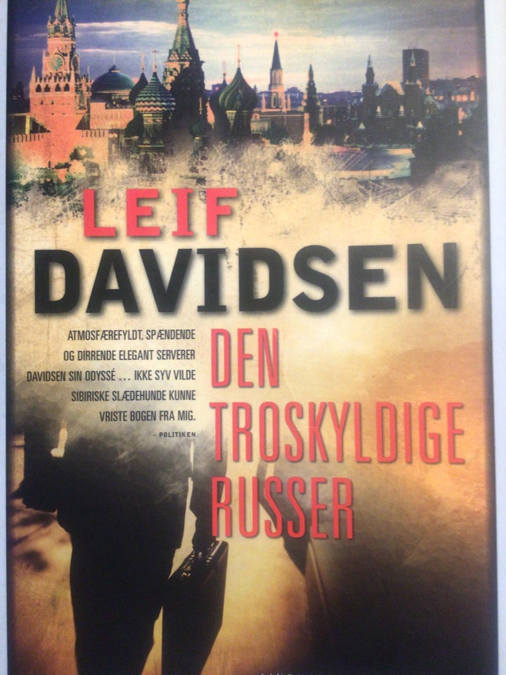 Den troskyldige russer, Leif Davidsen, genre: krimi og