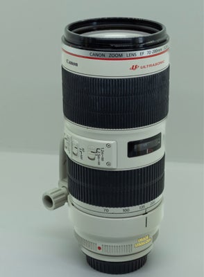 Objektiver, Canon, Zoom EF 70 - 200 / EF EXT 2 x lll / modlysblæ     , Perfekt, Canon objektiv EF 70