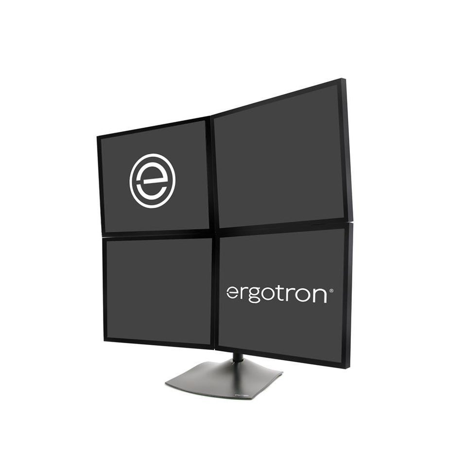 Monitor, Ergotron monitor / skærm stand til 4 stk, Perfekt