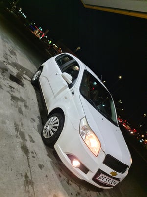 Chevrolet Aveo, 1,2 LS, Benzin, 2009, km 290000, hvidmetal, aircondition, ABS, airbag, alarm, 5-dørs