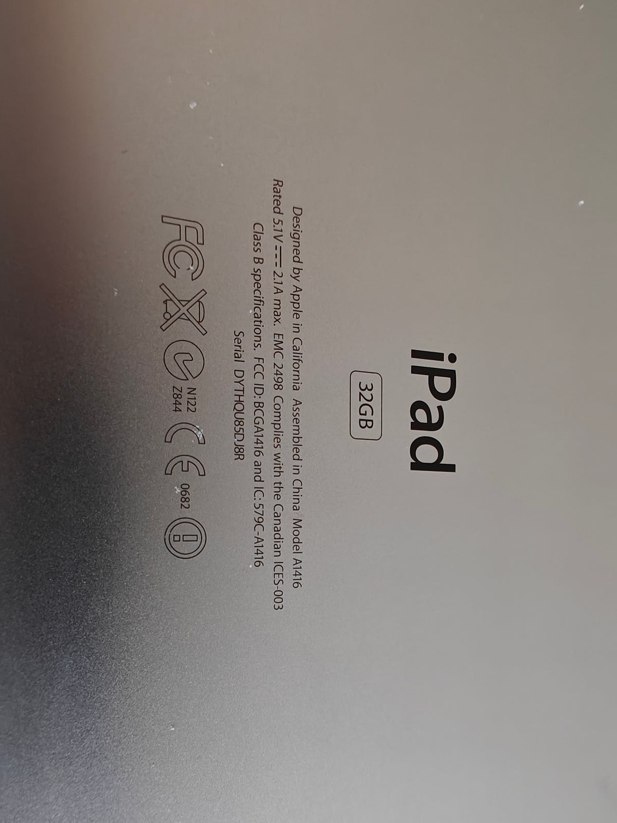 iPad 3, 32 GB, sort