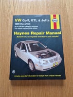 Haynes manual, VW Golf, GTI & Jetta