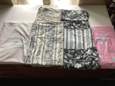 Sengetøj, Lækkert retro sengetøj. 4 forskellige sæt med dynebetræk  i lækkert bomuld. Sengesættene e