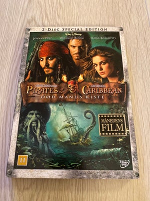 Pirates of the Caribbean - Død mands kiste, DVD, action, Kan afhentes i Stavtrup Viby eller sendes p