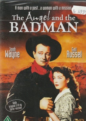 The angel and the badman, instruktør John Wayne, DVD – dba.dk