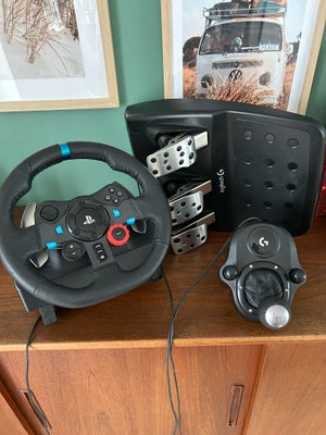 Rat & Pedaler, Anden konsol, Logitech G29, Perfekt, Jeg sælger min søns Logitech G29 Driving Force r