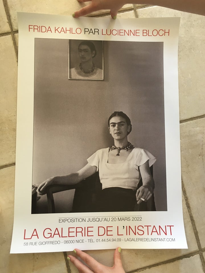 Plakat, Lucienne Bloch, motiv: Frida Kahlo