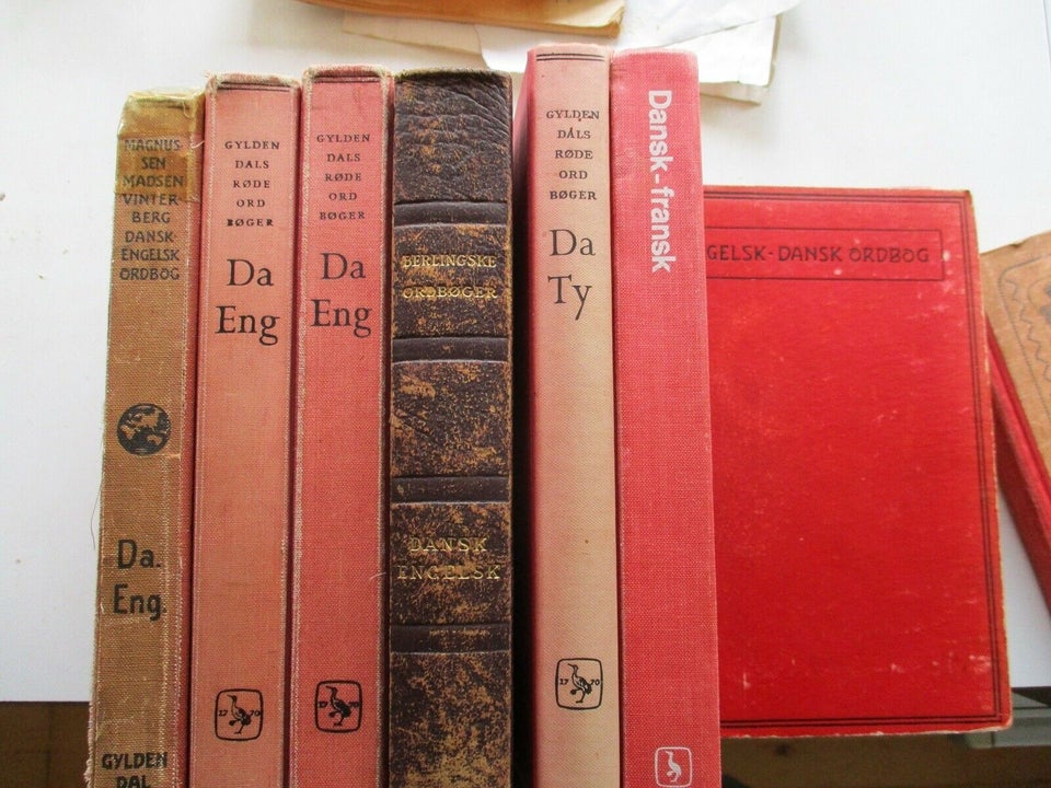 dansk - engelsk, Gyldendals røde ordbøger, spørg udgave