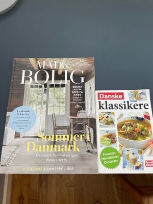 Danske Klassikere + Mad og Bolig, Magasin, Mad & Bolig (som ikke udgives længere). Juli 2020 med læs
