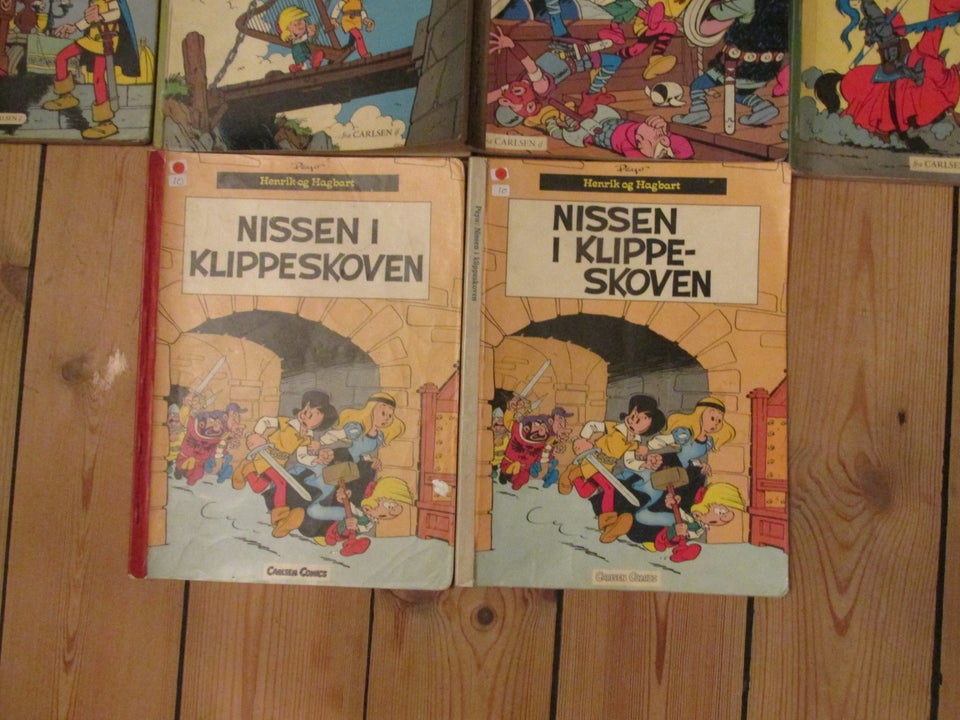 Tegneserier, Henrik og Hagbart albums.