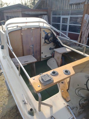 Anden type, Shetland 536, årg. 1976, 18 fod, 5 pers., Kabine båd shetland 536 family 4 sælges uden m