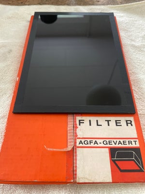Filter til lampe, Perfekt, AGFA-GEVAERT filter, 08 13x18 cm i original emballage