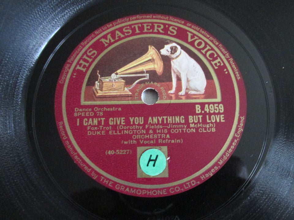 78, Duke Ellington And His Cotton Club Orchestra, I Can't