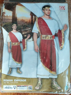 Udklædningstøj- Romersk Kejser, Skal du være den nye romerske kejser?
Størrelse M.
Indeholder: lauer