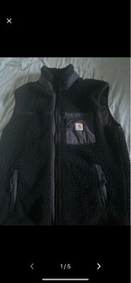 Vest, Carhartt , str. S,  Sort,  Næsten som ny, Fejler intet
Byd