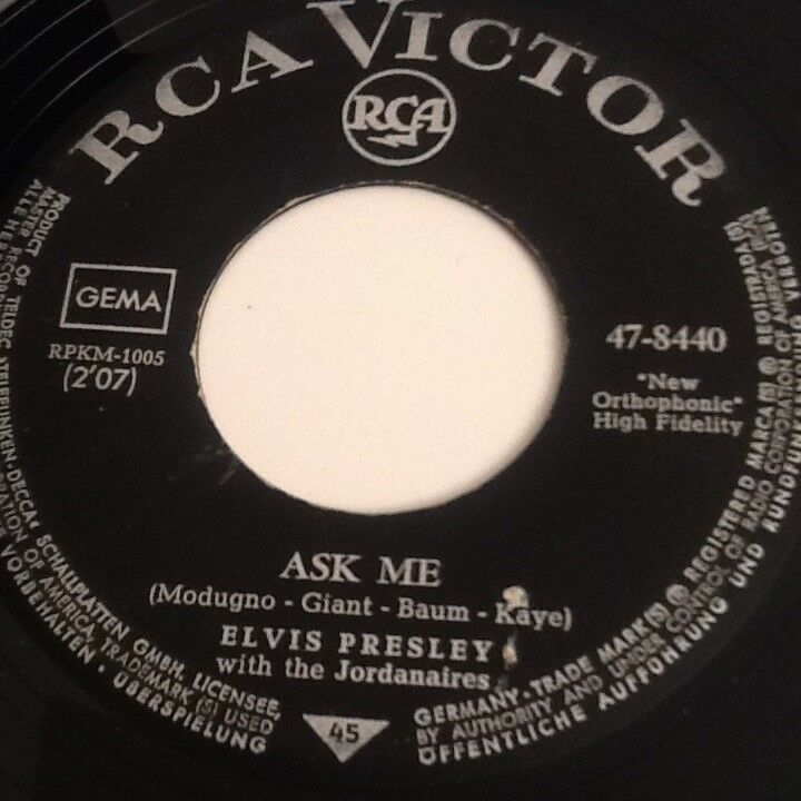 Single, Elvis Presley, 4 singles