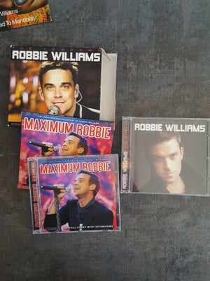 14 stk Robbie Williams: Flere, pop, Robbie Williams:
The Lowdown - med 2 cd i papboks
I've been expe