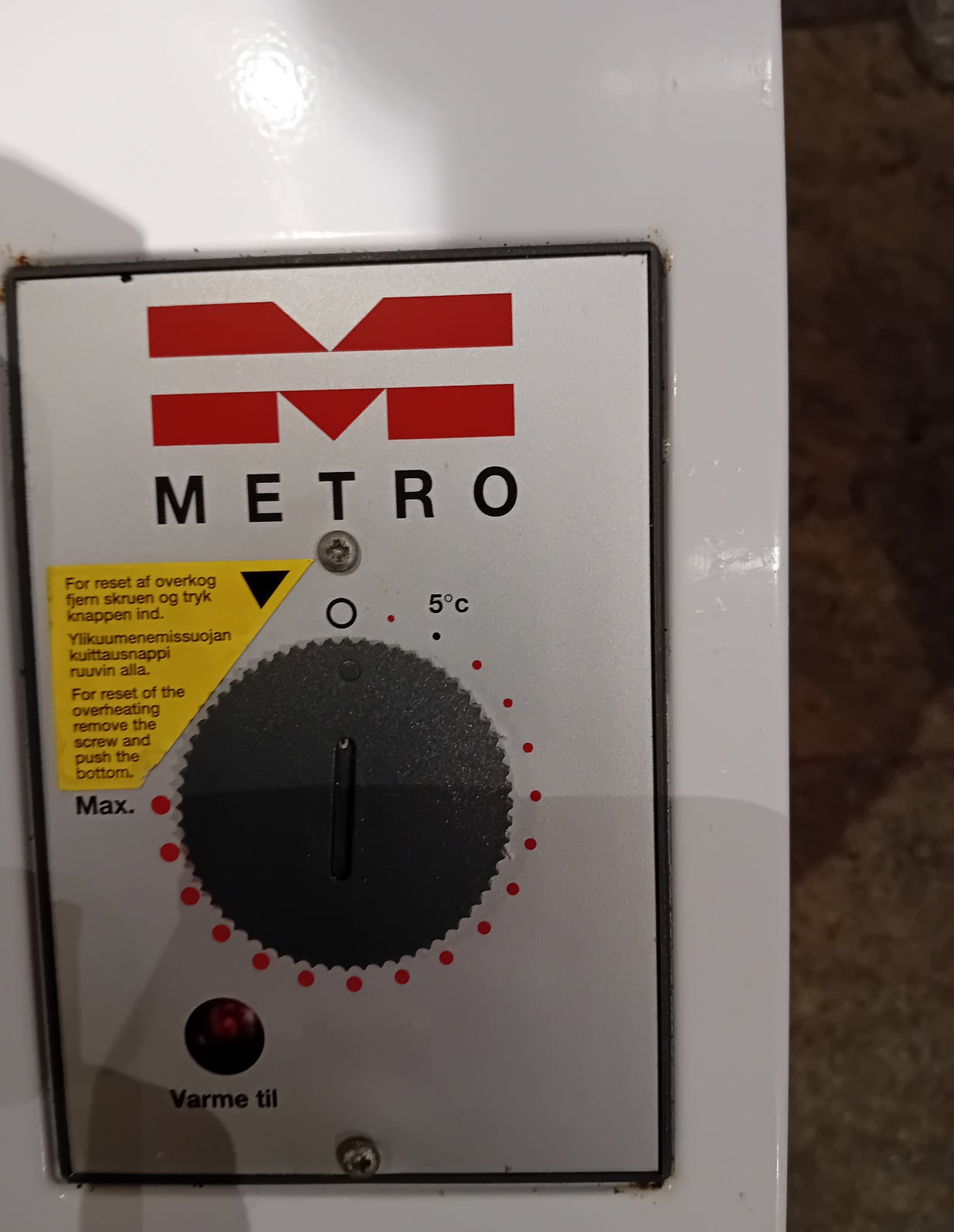 Vandvarmer, Metro
