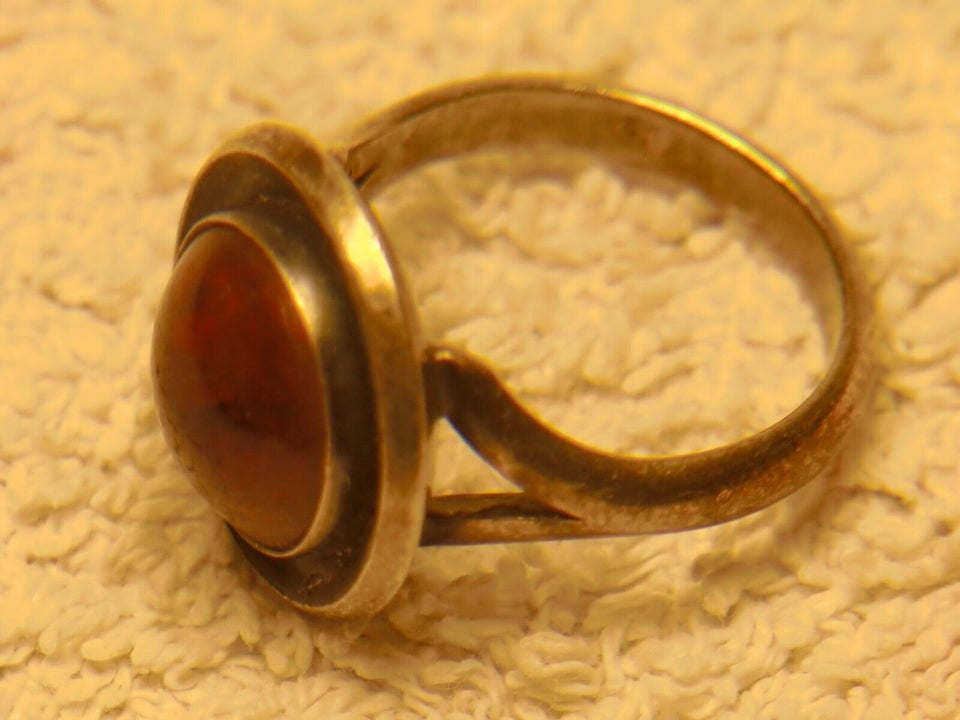 Fingerring, sølv, N.E.From