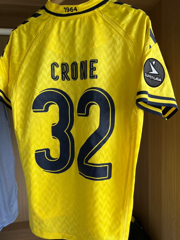 Fodboldtrøje, Matchworn Svenn Crone Brøndby if, Hummel