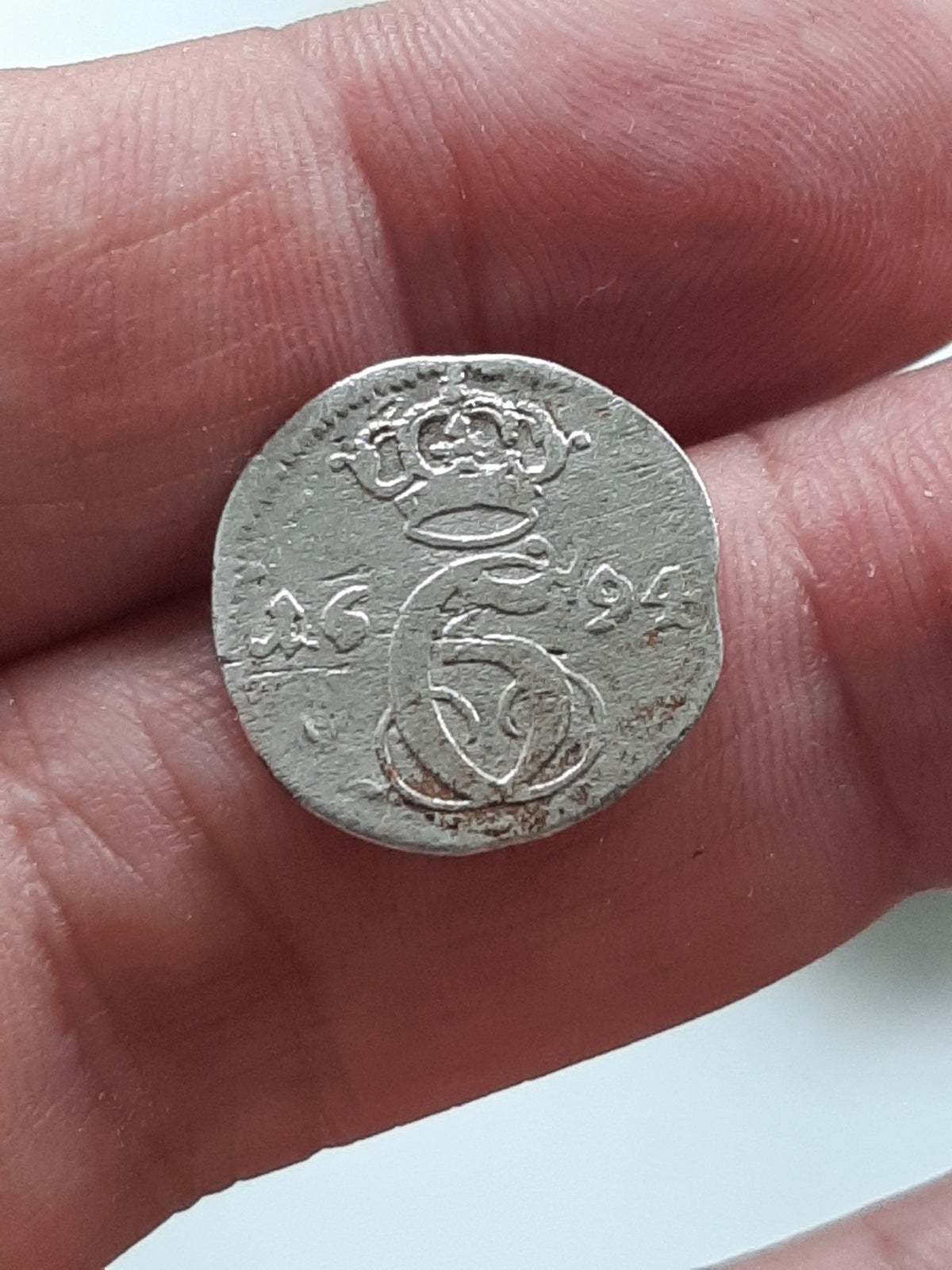 Danmark, mønter, 2 skilling