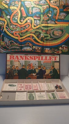Spil, Bankspillet.Paletspil No 4099 fra ca.1960. Komplet, Bankspillet. Brætspil udgivet af Adolph Ho