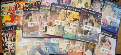 Flere SingStar spil (og mikrofoner), PS2, 35 kr:
- SingStar Store Drømme
- Disney Sing It
- Disney S