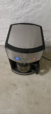 Kaffemaskine, Silver, Kaffemaskine
Brugt lidt
Pris: 250kr