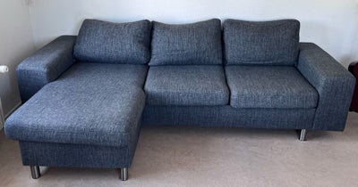 Sofa, 3 pers., Velholdt sofa sælges, fra ikke-ryger hjem. 
Vi har haft dem i flere år, fungerer fint