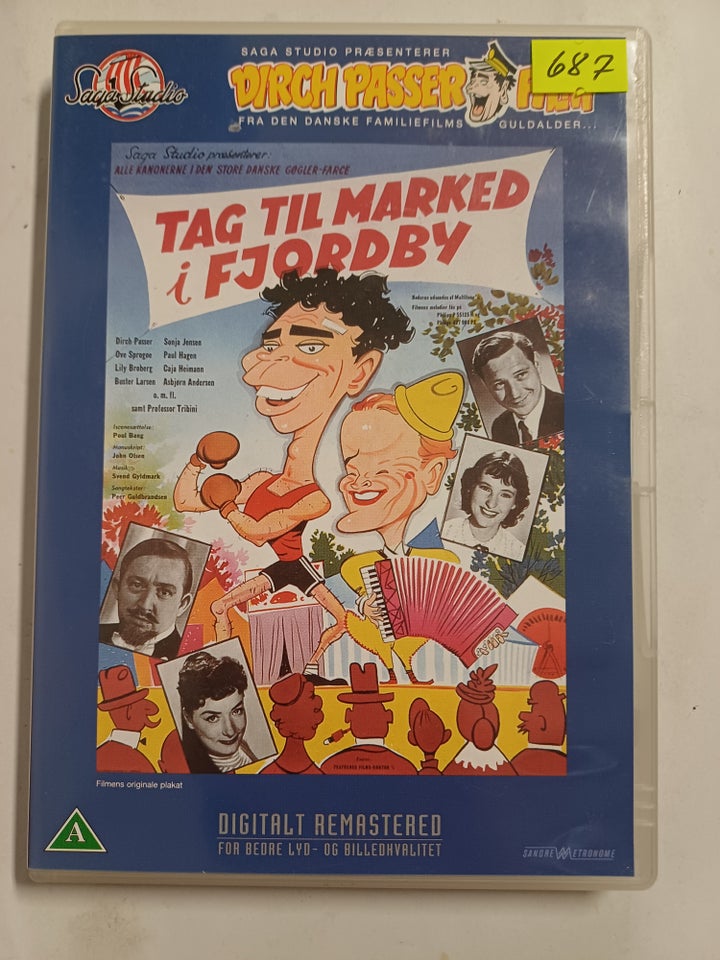 Tag til marked i Fjordby, DVD, familiefilm