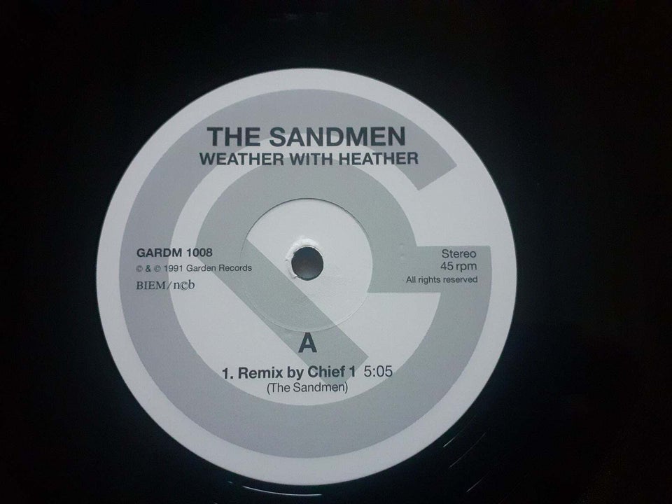 Maxi-single 12", The Sandmen, Weather With Heather Re-Mix