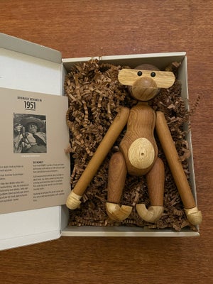 Kay Bojesen abe , Kay Bojesen, Den Lille model af aben. 20 cm. Aldrig brugt. Kun taget ud af indpakn