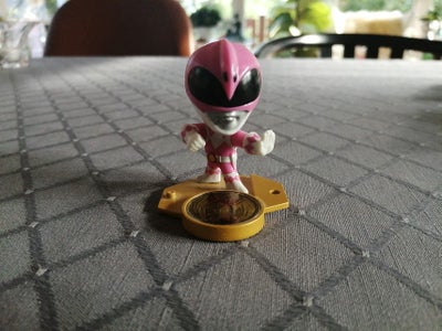 Andet legetøj, Flot Figur, Pink Power Ranger, Flot pink Power ranger samlefigur fra 2017 Pteranodon/