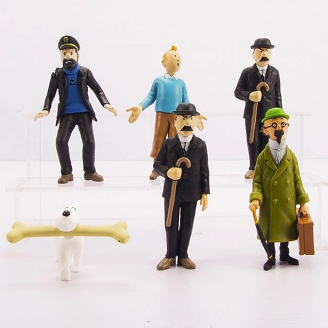 Andre samleobjekter, * Fantastiske figurer - fra Tintin (6