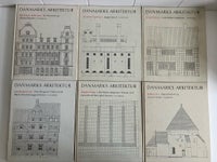 Danmarks Arkitektur 1 - 6, Flere forfattere, år 1980