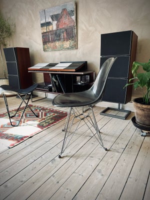 Eames, DSR vintage glasfiber, STOL, Smuk eames stol lavet af de originale Herman Miller forme hos Mo