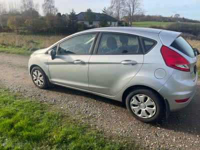 Ford Fiesta, 1,6 TDCi 90 ECO, Diesel, 2010, km 292000, sølvmetal, nysynet, klimaanlæg, aircondition,