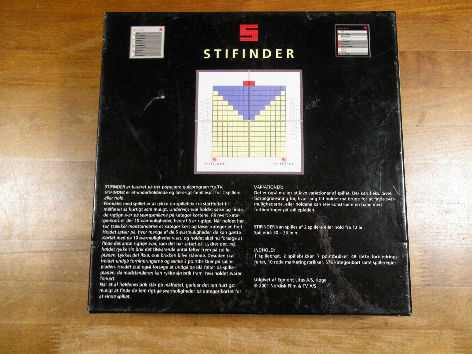 Stifinder (Kendt fra TV2), selskabsspil, strategispil