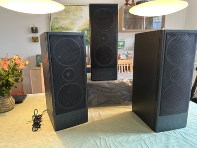 Højttaler,  Sanyo, Sxd j5,  aktiv, 80 W, God, Sanoy højtalere -TBSS Tandem bass speaker system
2- wa