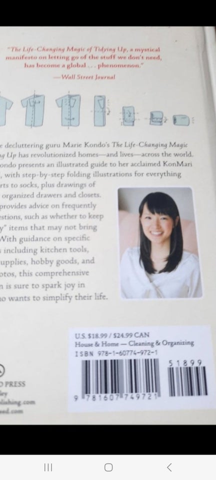 The Life-Changing magic of tidying up, Marie Kondo, emne: