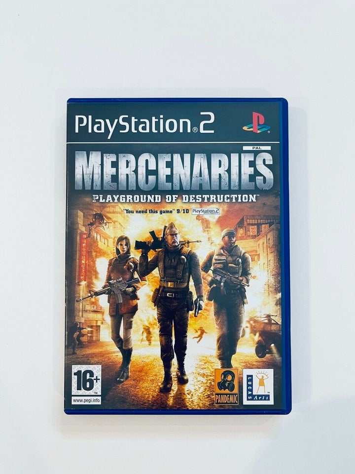 Mercenaries, Playstation 2, PS2