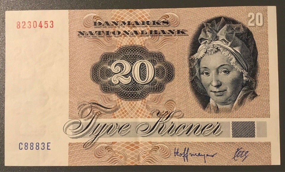 Danmark, sedler, 20 kroner